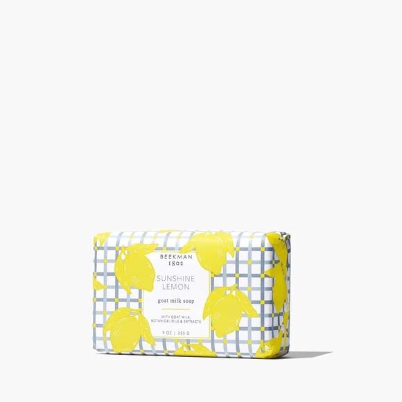 Beekman 1802 Goat Milk Soap Triple Milled Cruelty Free x3 Lemon, Lavender, Lilac - Picture 6 of 10